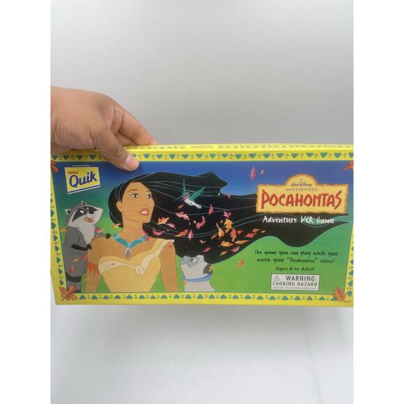 Disney's Pocahontas Adventure VCR Board Game - 1996 Promo - Picture 2 of 6